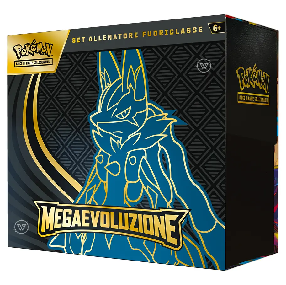 ETB MEGA LUCARIO Set Allenatore Fuoriclasse Mega Evoluzioni Lucario Pokémon ITA ETB - immagine 1