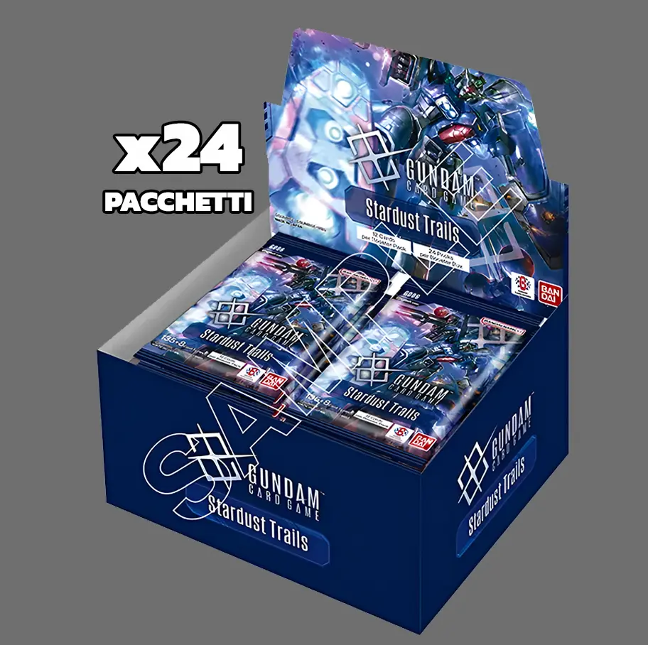 GUNDAM GD06 BOX ENG Box Gundam TCG Stardust Trails GD06 (24 Bustine) ENG - immagine 1
