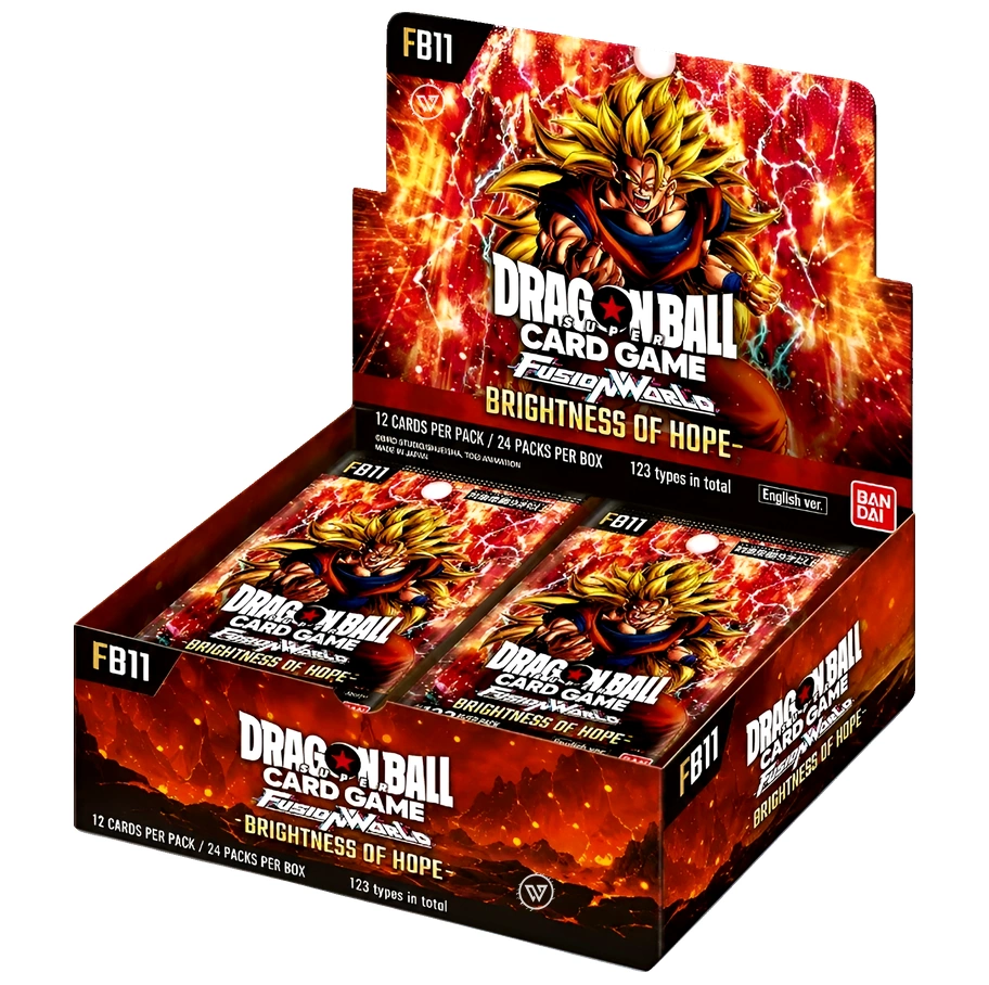 box-fb11-dragon-ball-fusion-world-eng Fusion World FB11 Dragon Ball Brightness of Hope (24 Bustine) Box ENG - immagine 1