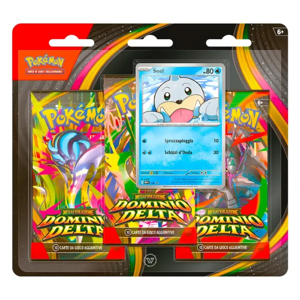 Pokémon Dominio Delta Blister 3 Buste ITA