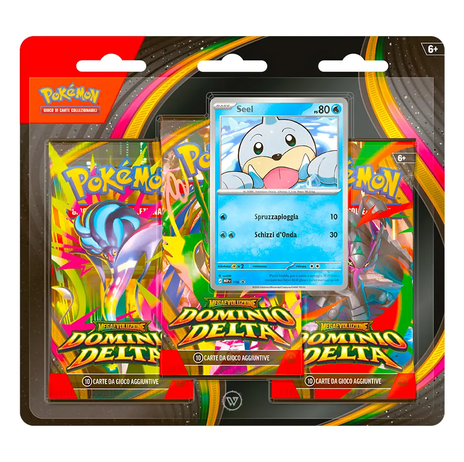 Pokemon M6 Dominio Delta 3 Pack Blister Pokémon Dominio Delta Blister 3 Buste ITA - immagine 1